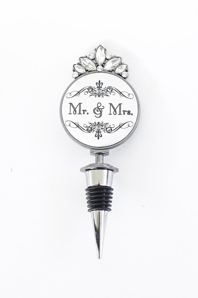 Mr & Mrs Wine Stopper-Glitz & Ears Boutique