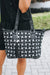 Rhinestone Zigzag Front Purse