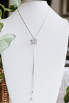 Long Adjustable Cut Out Star Necklace